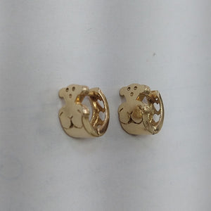 ARRACADAS PAR ORO 14 K 4.4 GRMS (SEMINUEVO)