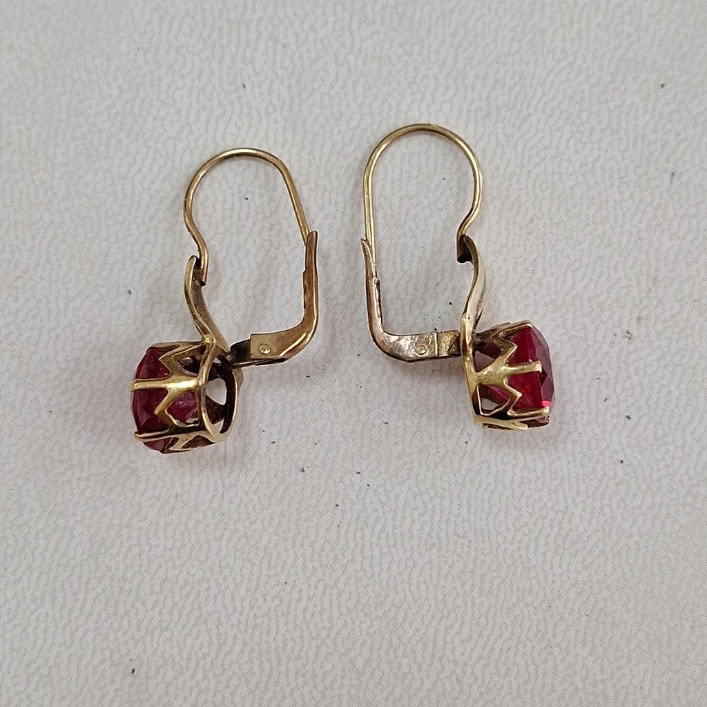 ARETES PAR ORO 8 K 3 GRMS (SEMINUEVO)