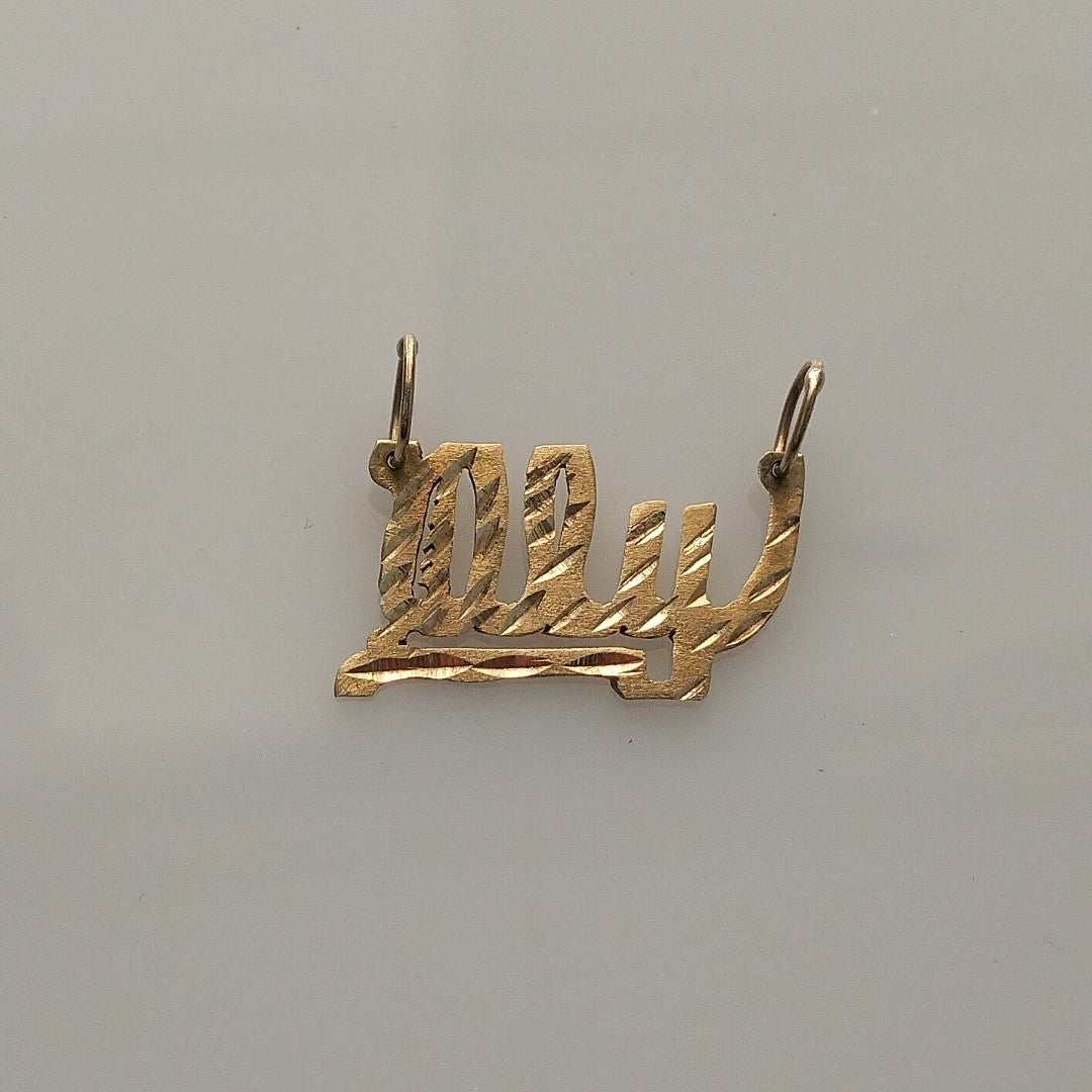 DIJE ORO 14 K 0,90 GRMS (SEMINUEVO)