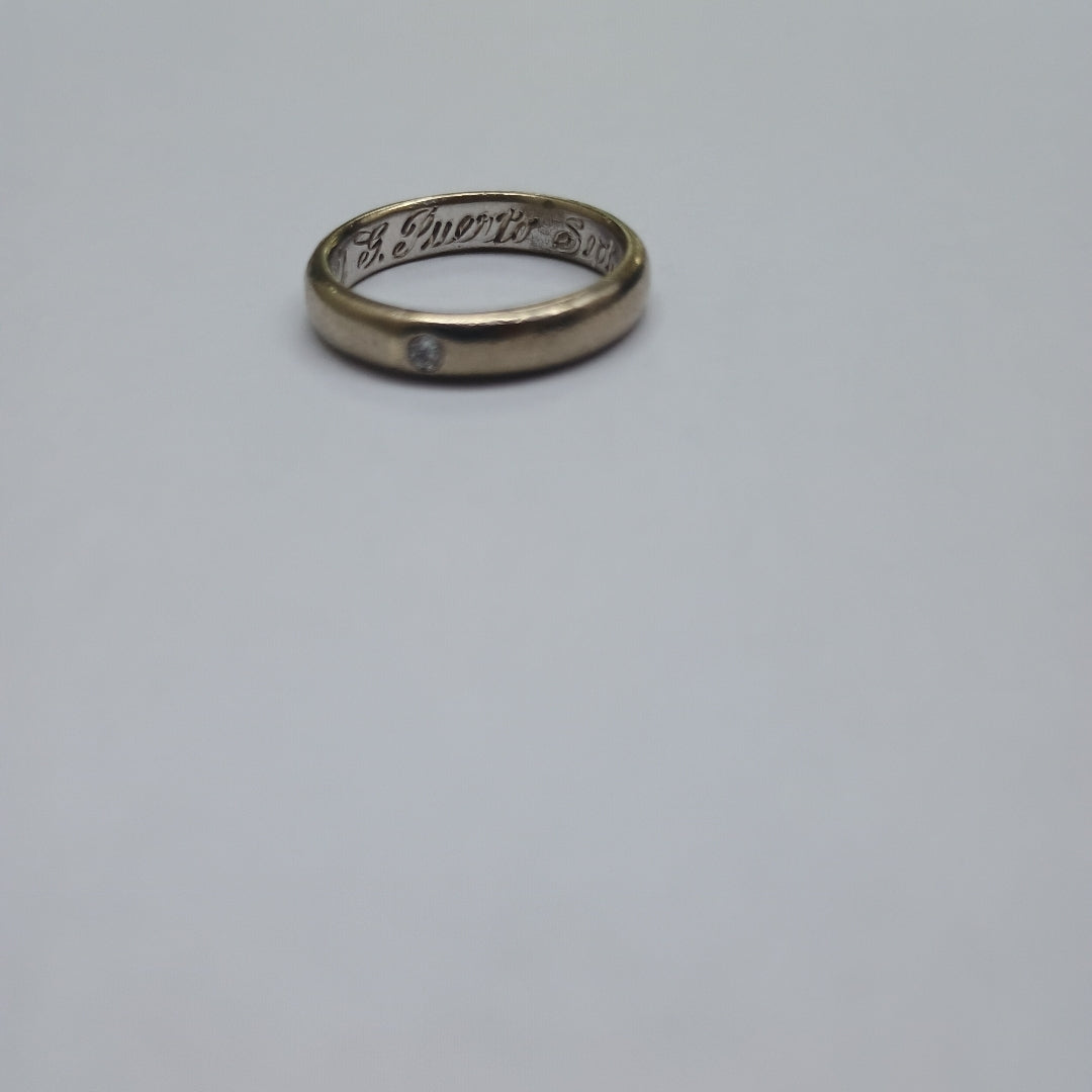 ARGOLLA ORO BLANCO 18 K 5,80 GRMS (SEMINUEVO)