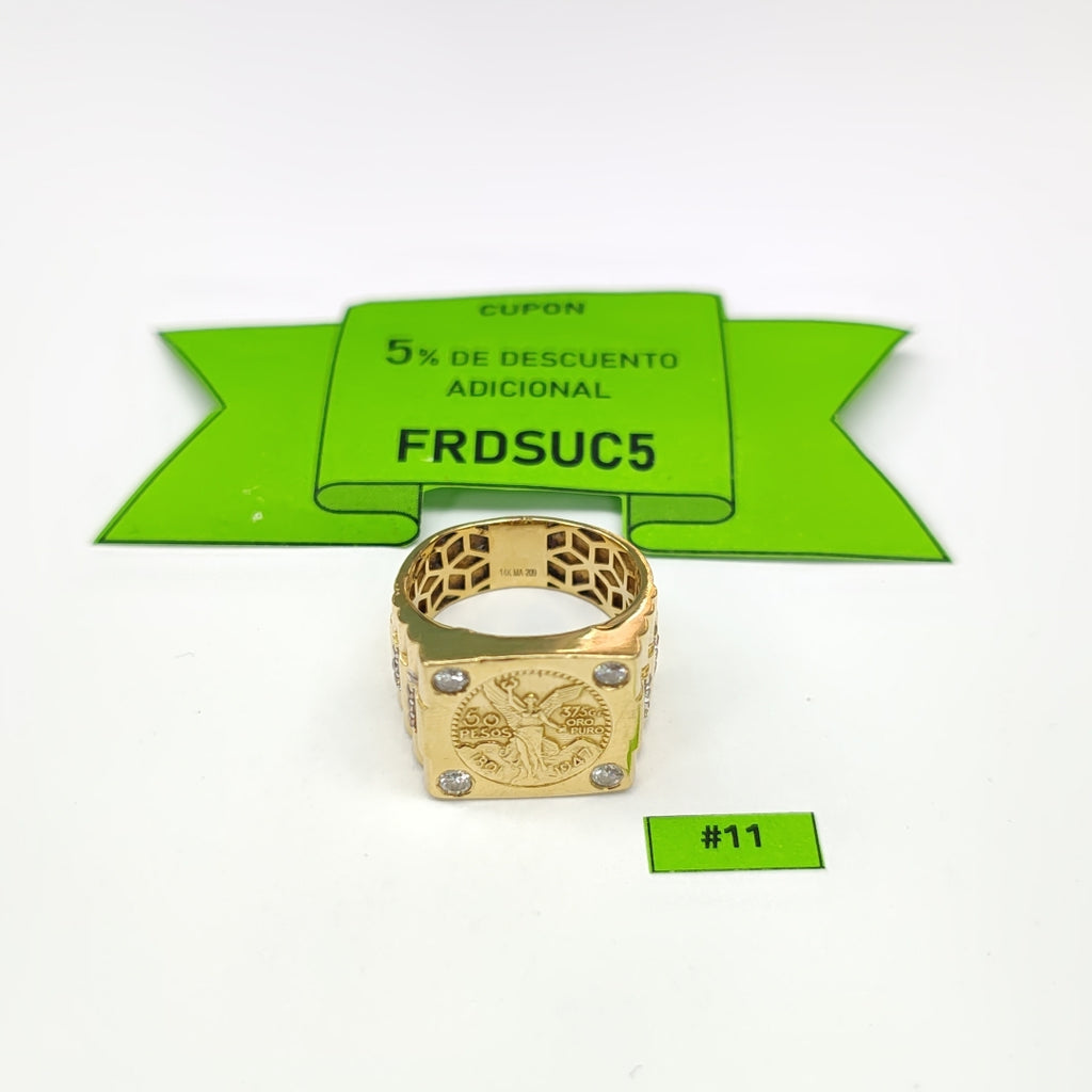 ANILLO ORO 14 K 7.1 GRMS (SEMINUEVO)