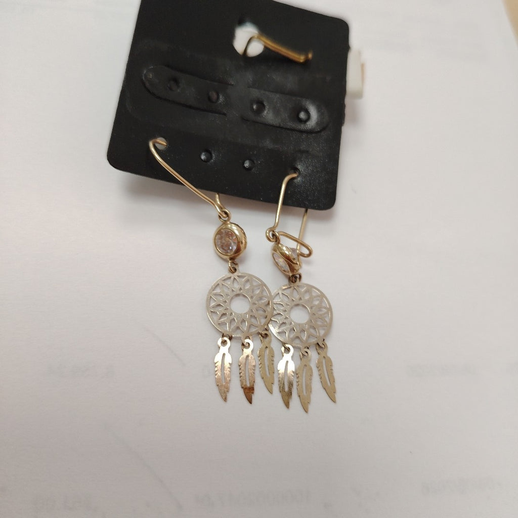 ARETES PAR ORO 10 K 1.7 GRMS (SEMINUEVO)