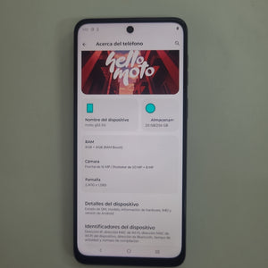 CELULAR MOTOROLA MOTO G55 5G XT2435-1(2024) 256 GB 8 GB RAM (SEMINUEVO)