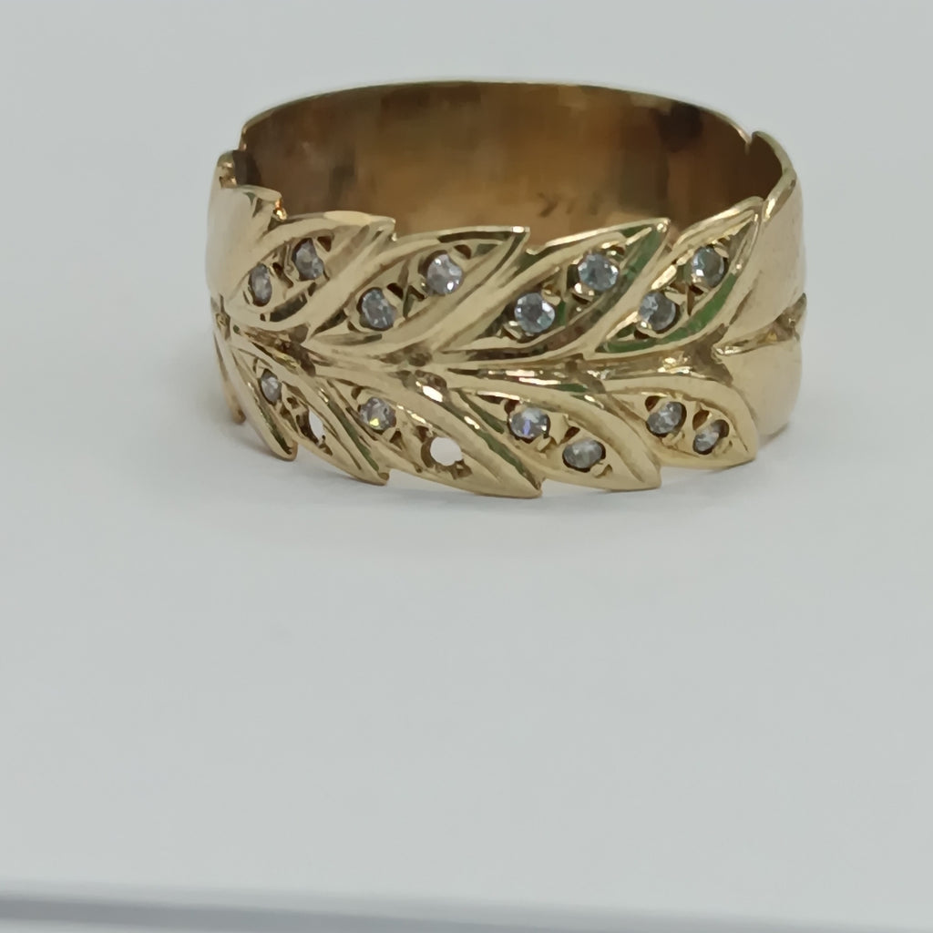ARGOLLA ORO 14 K 5.9 GRMS (SEMINUEVO)