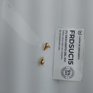 BROQUELES PAR ORO 14 K 1,20 GRMS (SEMINUEVO)
