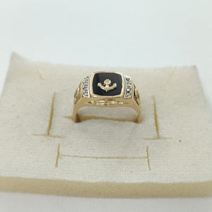 ANILLO ORO 14 K 6 GRMS (SEMINUEVO)
