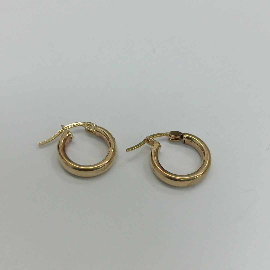 ARRACADAS PAR ORO 14 K 2.6 GRMS (SEMINUEVO)