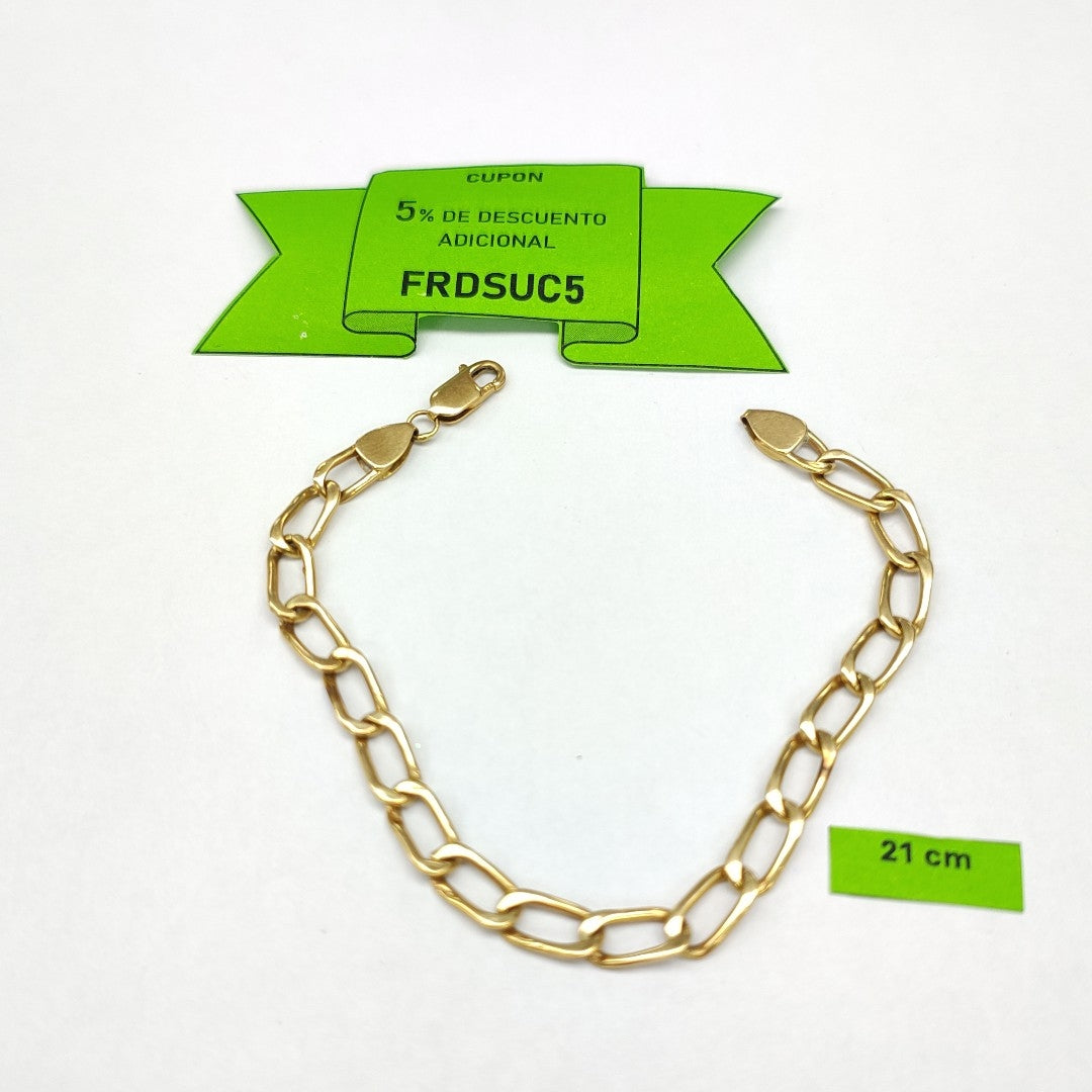 PULSERA ORO 14 K 9.2 GRMS (SEMINUEVO)