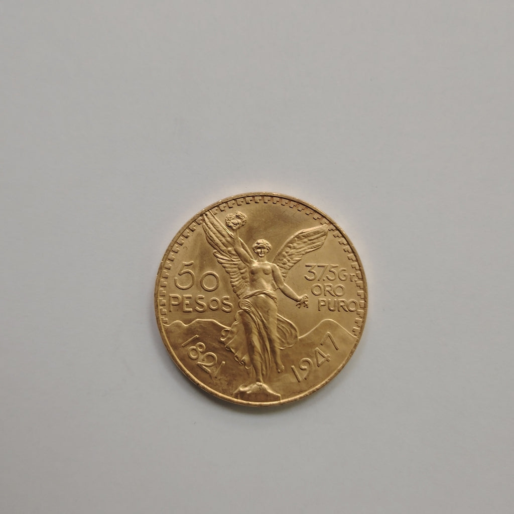 K1 41.6 GRMS 21 K IDENTIFICACIÓN MONEDA NOMINATIVA MONEDAS PESOS 50 PESOS (SEMINUEVO)