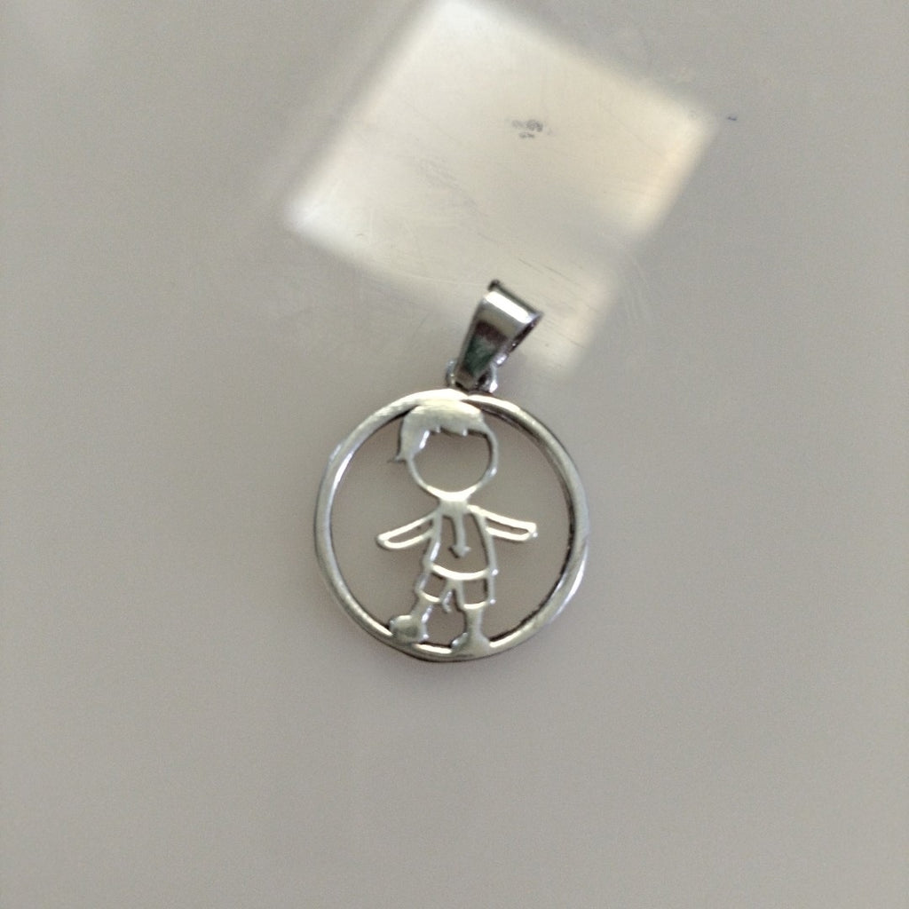DIJE NIÑO PLATA .925 1.9 GR (NUEVO)