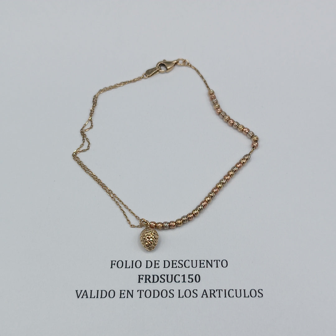 PULSERA ORO 14 K 3.1 GRMS (SEMINUEVO)