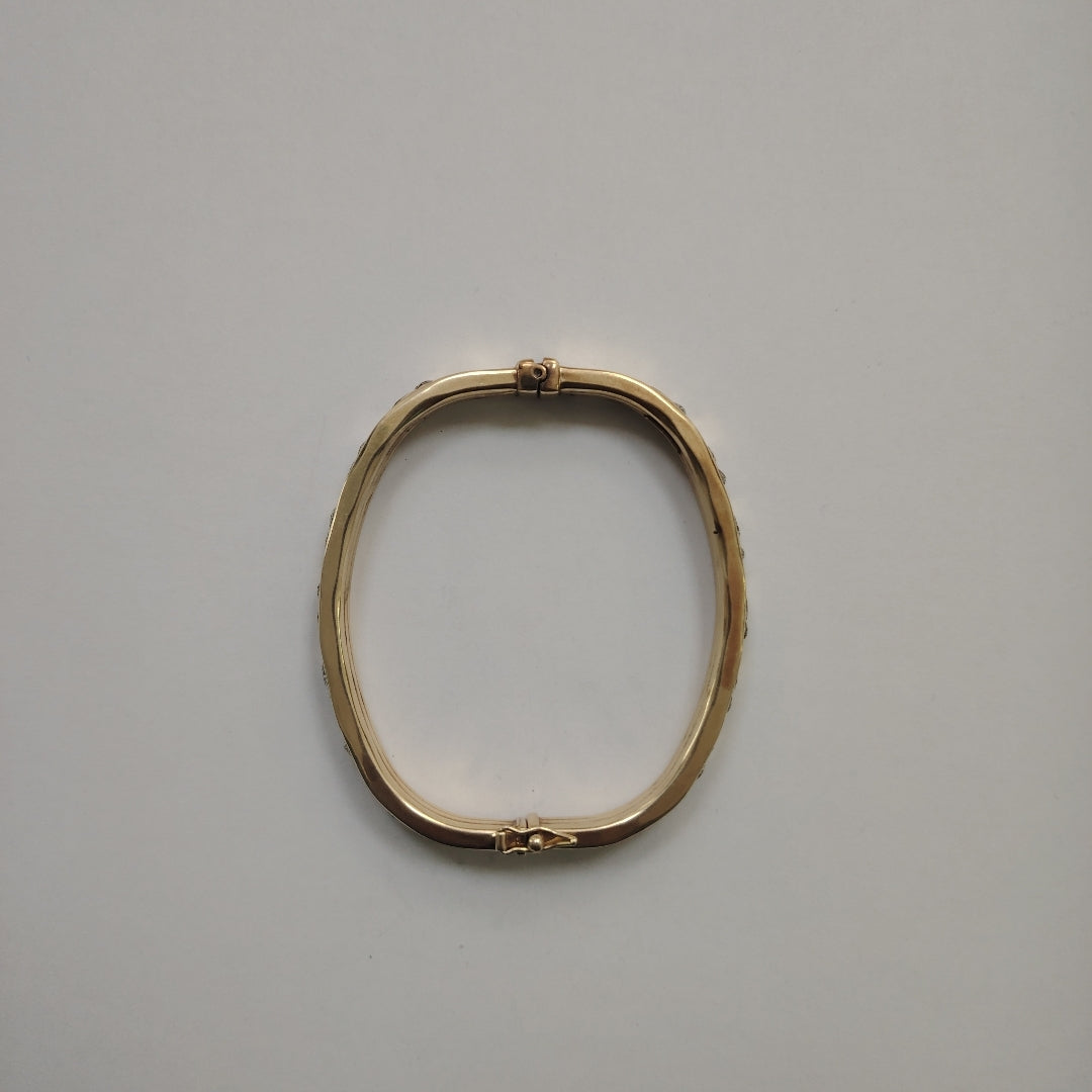 PULSERA RIGIDA ORO 14 K 8.7 GRMS (SEMINUEVO)