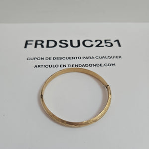 PULSERA RIGIDA ORO 14 K 4,70 GRMS (SEMINUEVO)