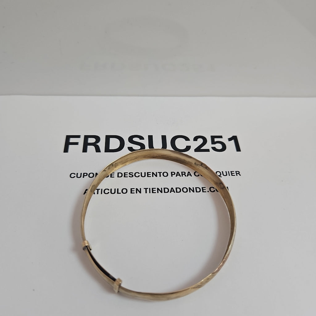 PULSERA RIGIDA ORO 10 K 7,20 GRMS (SEMINUEVO)
