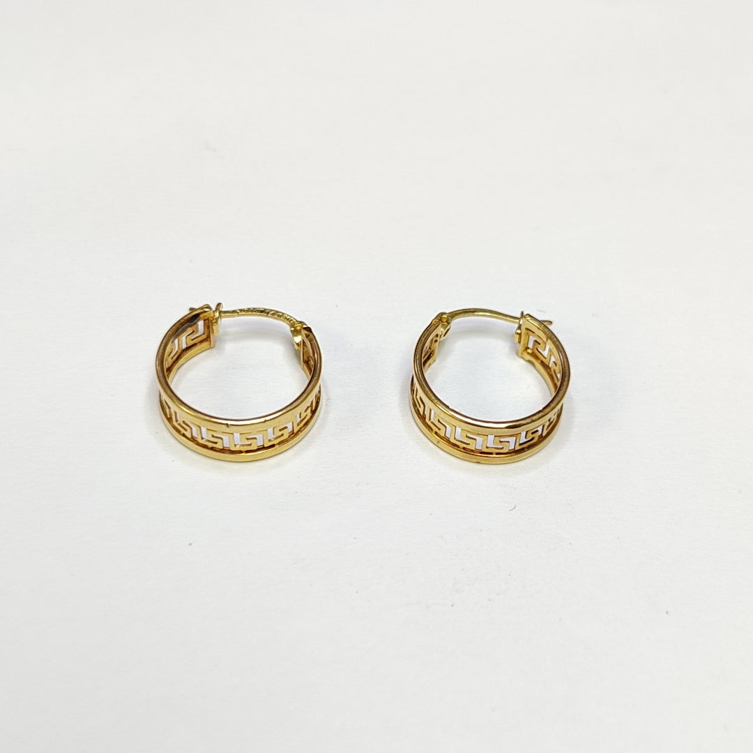 ARRACADAS PAR ORO 14 K 4,10 GRMS (SEMINUEVO)