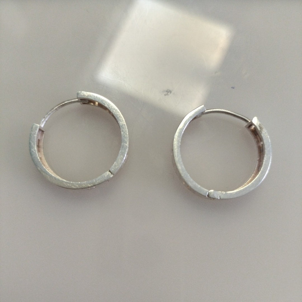 ARETES ARRACADAS GRECAS PLATA .925 4.13 GR (NUEVO)