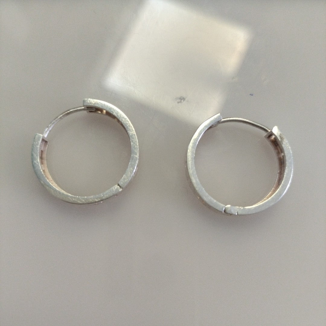 ARETES ARRACADAS GRECAS PLATA .925 4.13 GR (NUEVO)
