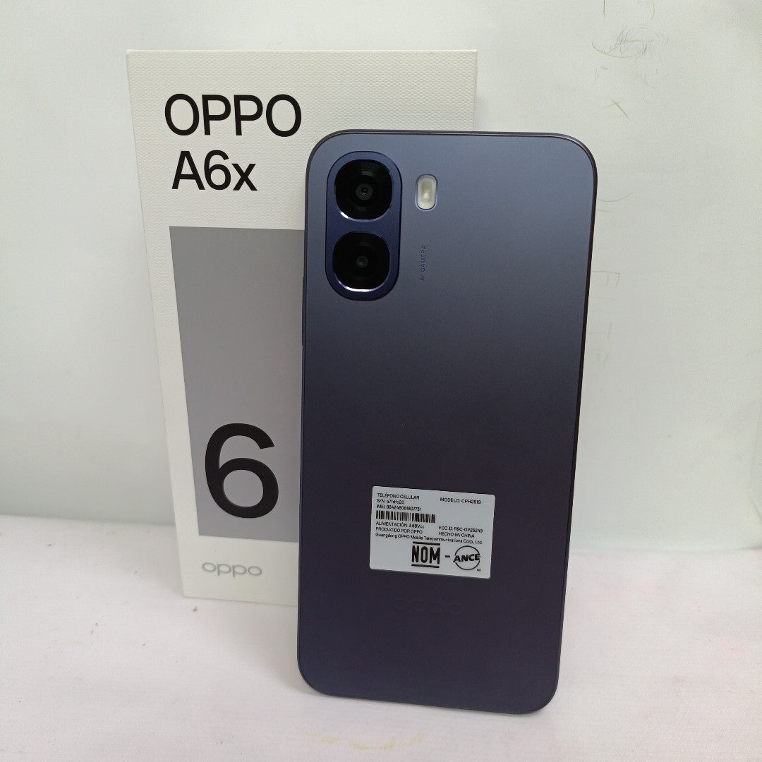 CELULAR OPPO A6X CPH2819 (2025) 128 GB 4 GB RAM (SEMINUEVO)