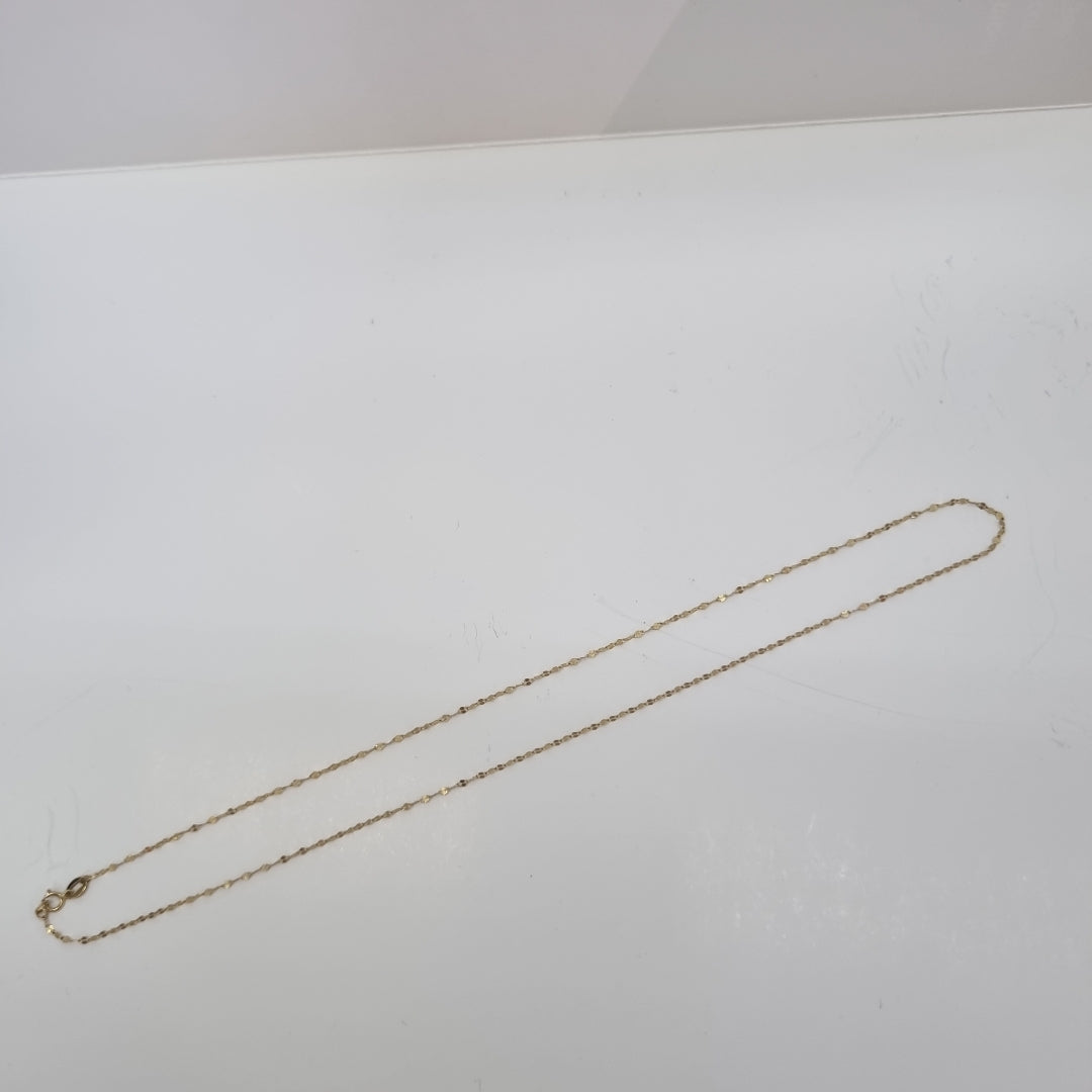 CADENA ORO 10 K 0,70 GRMS (SEMINUEVO)