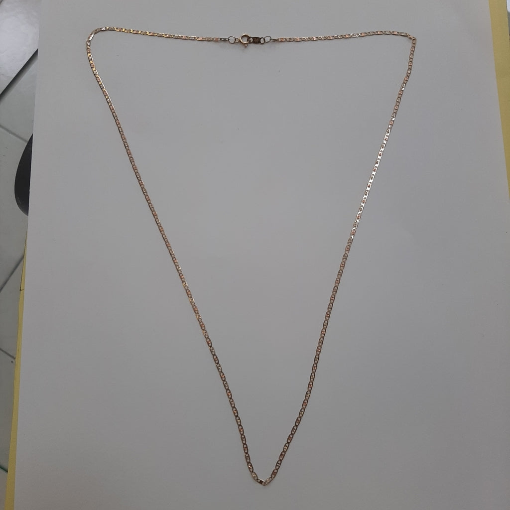 CADENA ORO COMBINADO 10 K 2.2 GRMS (SEMINUEVO)