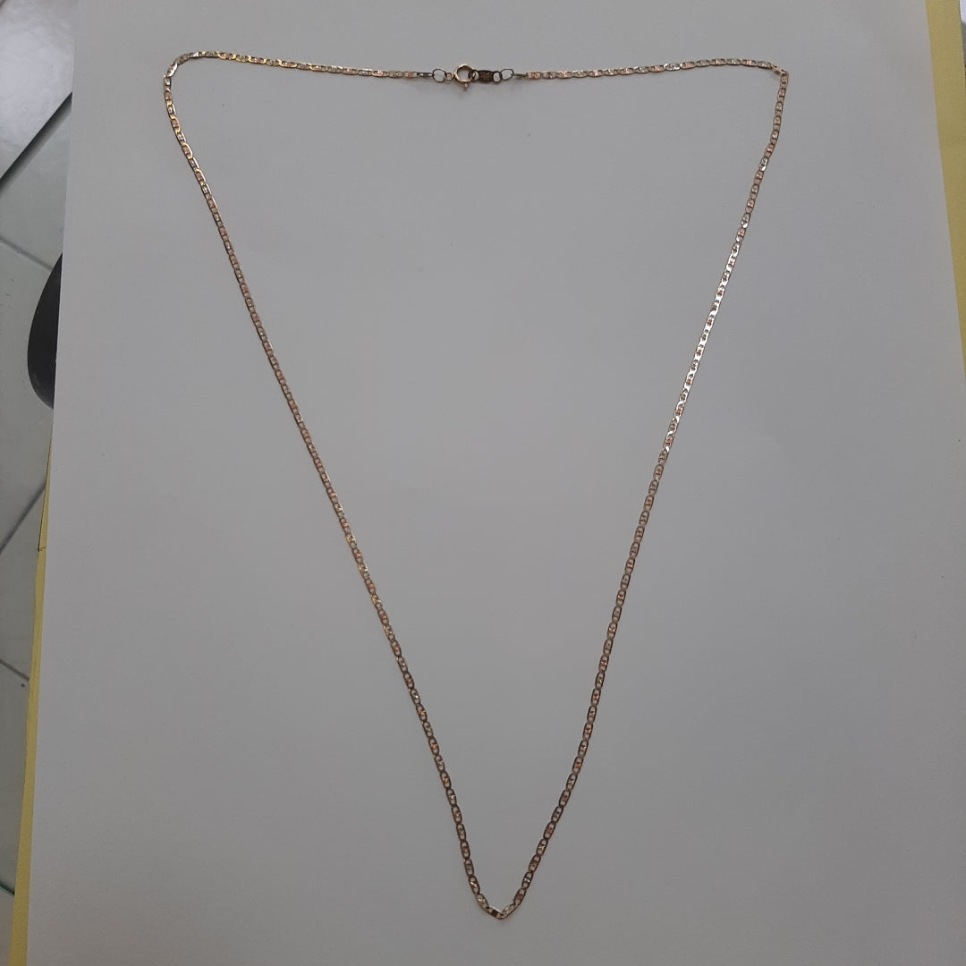 CADENA ORO COMBINADO 10 K 2.2 GRMS (SEMINUEVO)
