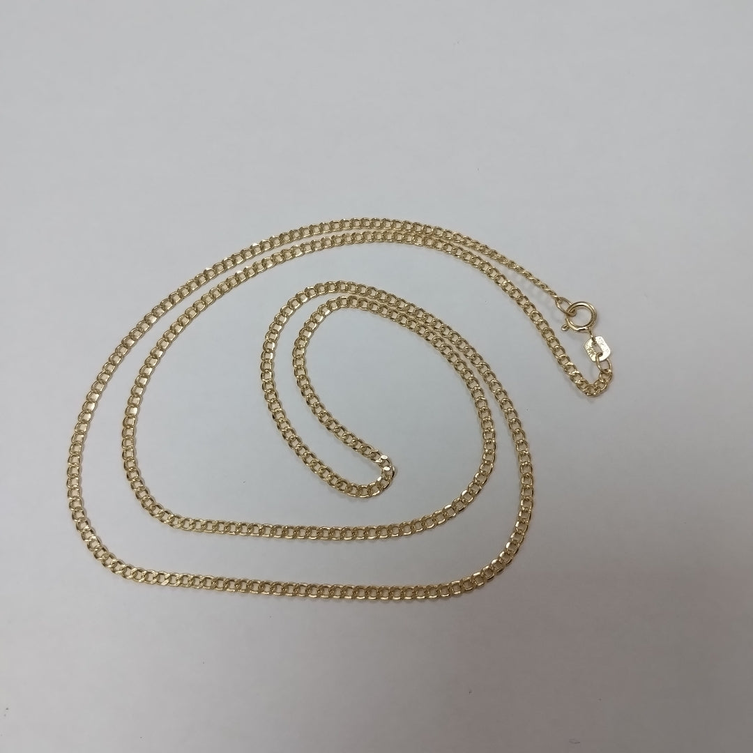 CADENAS BARBADA AMARILLA ORO 14K 2.1 (NUEVO)