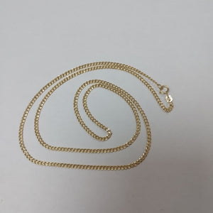 CADENAS BARBADA AMARILLA ORO 14K 2.1 (NUEVO)