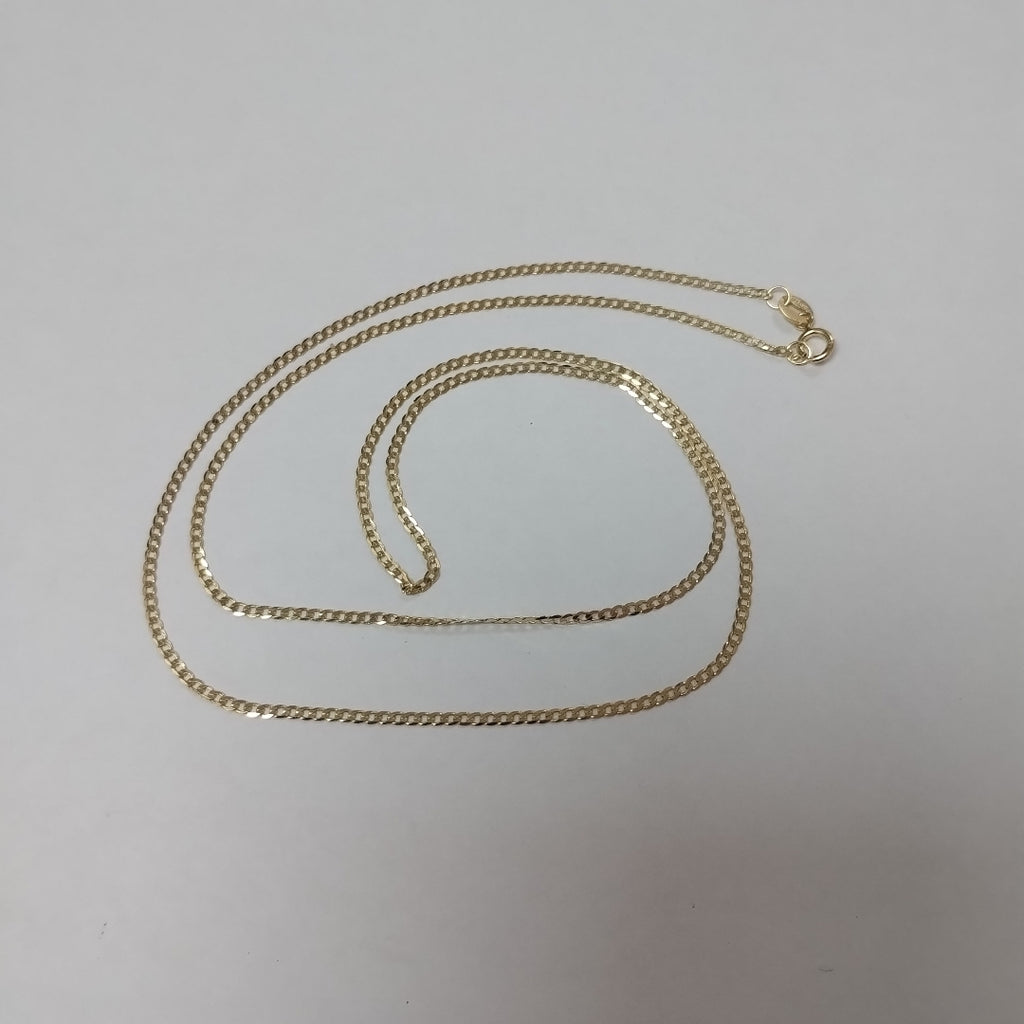CADENAS BARBADA AMARILLA ORO 14K 2.2 (NUEVO)