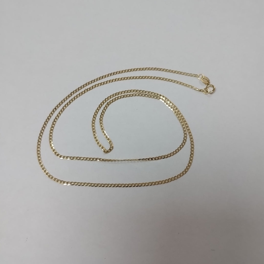 CADENAS BARBADA AMARILLA ORO 14K 2.2 (NUEVO)