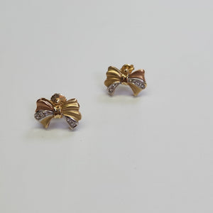 BROQUELES PAR ORO 14 K 3,40 GRMS (SEMINUEVO)