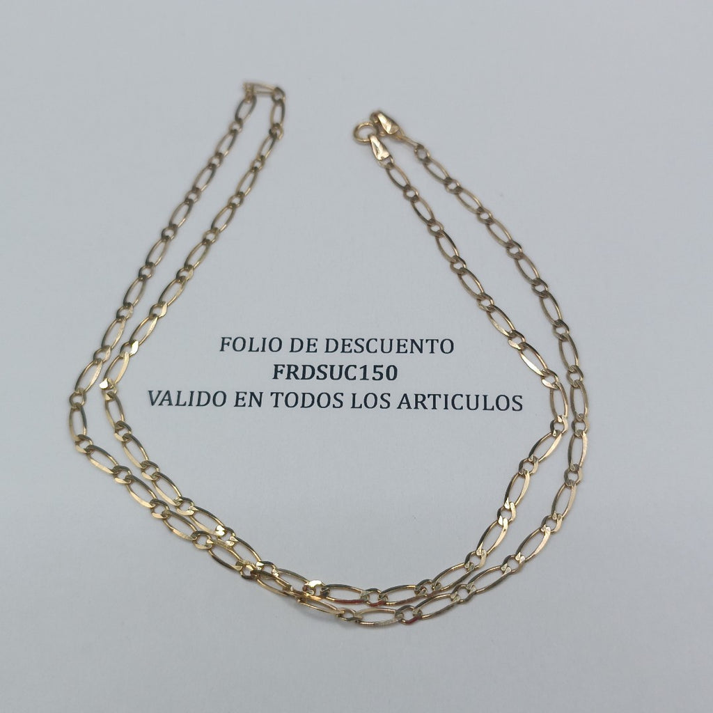CADENA ORO 14 K 3.4 GRMS (SEMINUEVO)