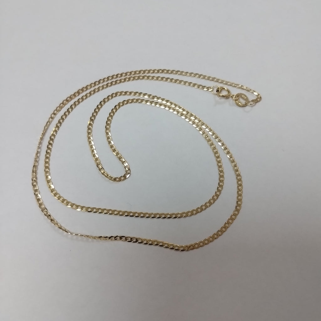 CADENAS BARBADA AMARILLA ORO 14K 1.9 (NUEVO)