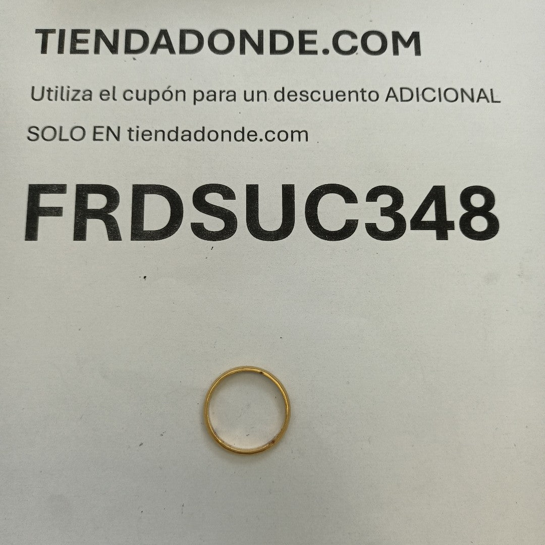 ARGOLLA ORO 18 K 4,30 GRMS (SEMINUEVO)