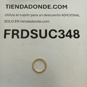 ARGOLLA ORO 18 K 4,30 GRMS (SEMINUEVO)