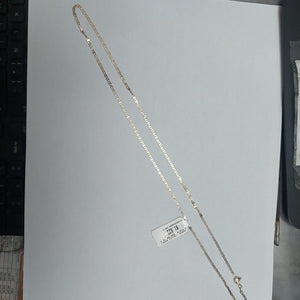 CADENA TEJIDO ESPEJO PLATA .925 60 CM 4.2 GR (NUEVO)