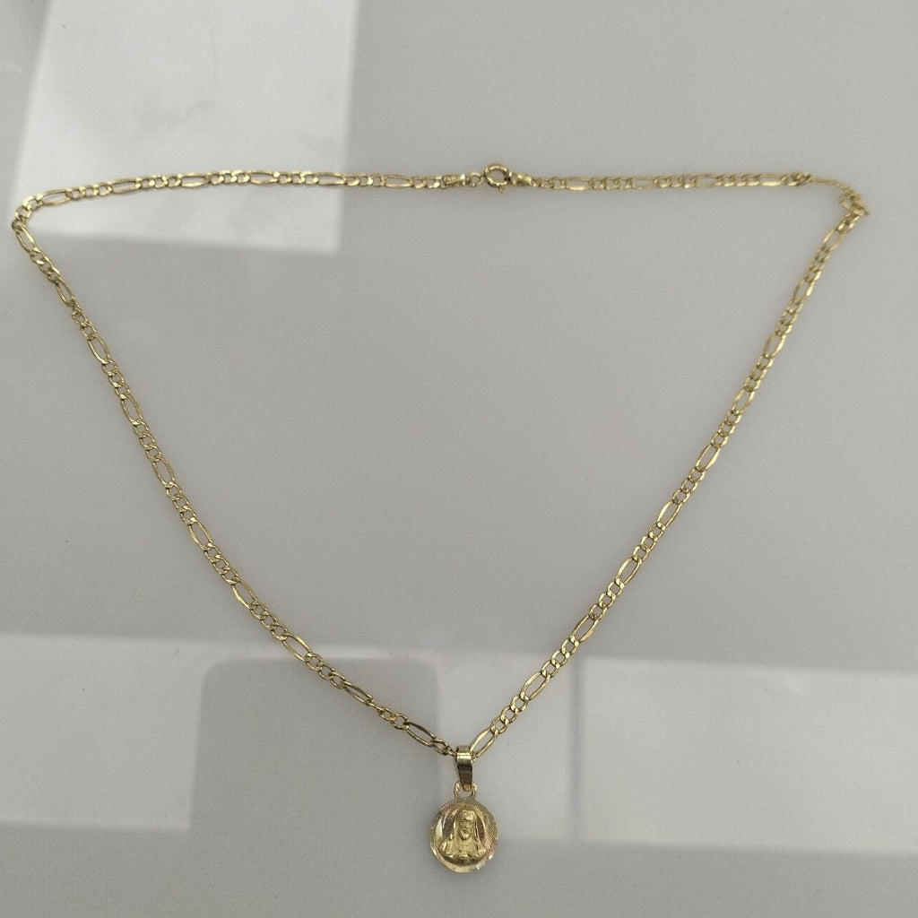 CADENA, DIJE ORO 12 K 2.4 GRMS (SEMINUEVO)