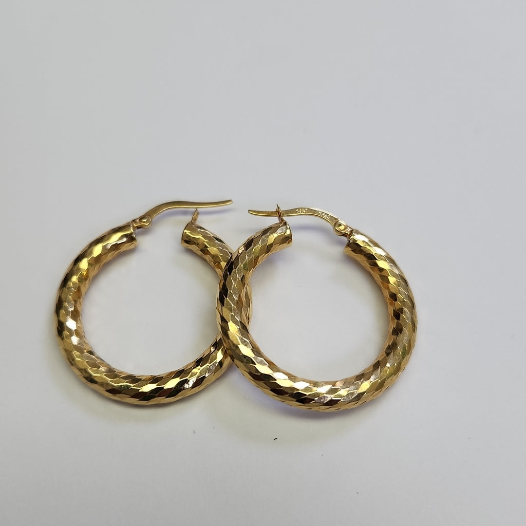 ARRACADAS PAR ORO 14 K 3,40 GRMS (SEMINUEVO)