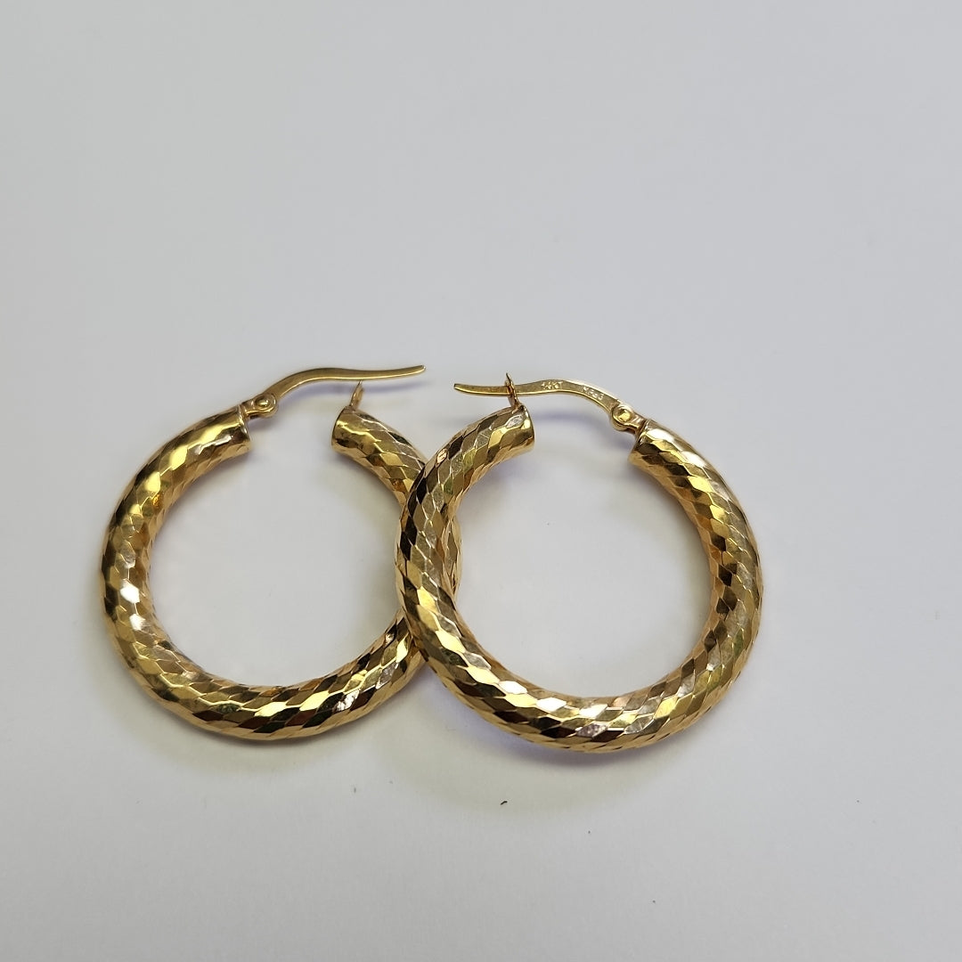 ARRACADAS PAR ORO 14 K 3,40 GRMS (SEMINUEVO)