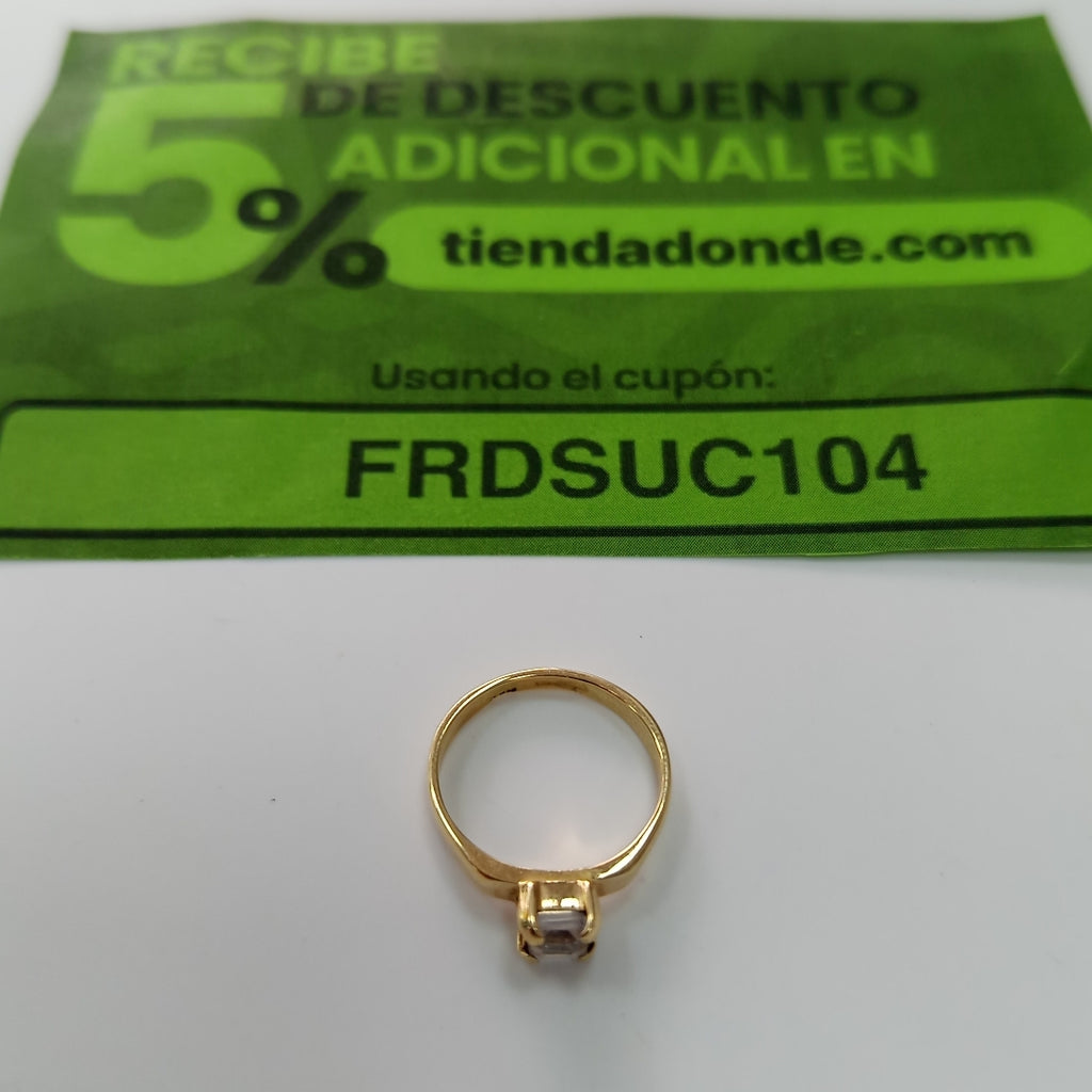 ANILLO ORO 14 K 2,80 GRMS (SEMINUEVO)