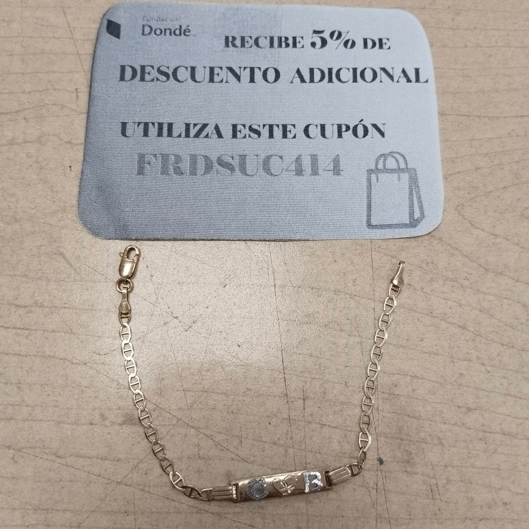 ESCLAVA ORO 10 K 3.1 GRMS (SEMINUEVO)