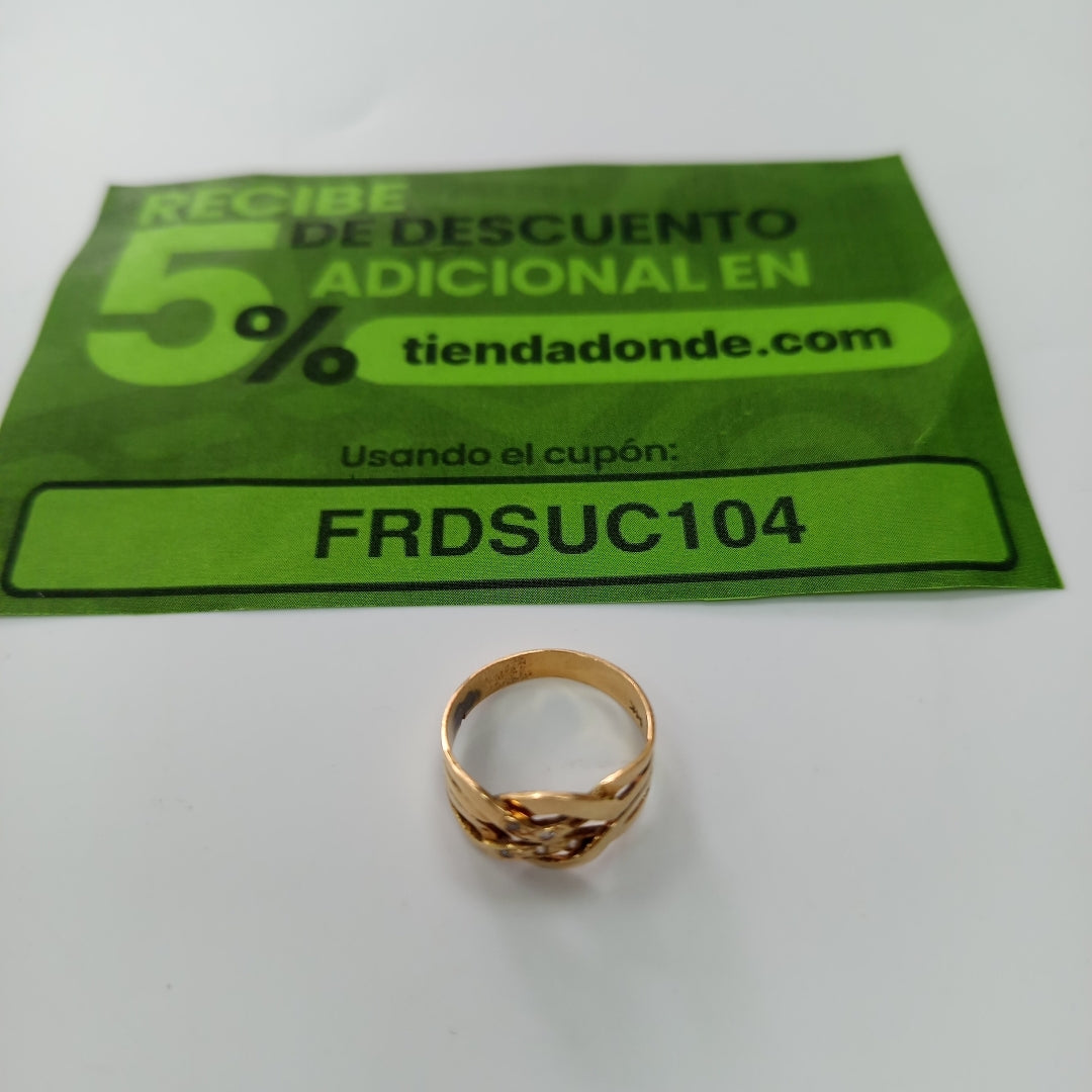 ANILLO ORO 14 K 3,20 GRMS (SEMINUEVO)
