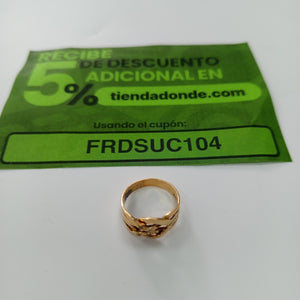 ANILLO ORO 14 K 3,20 GRMS (SEMINUEVO)