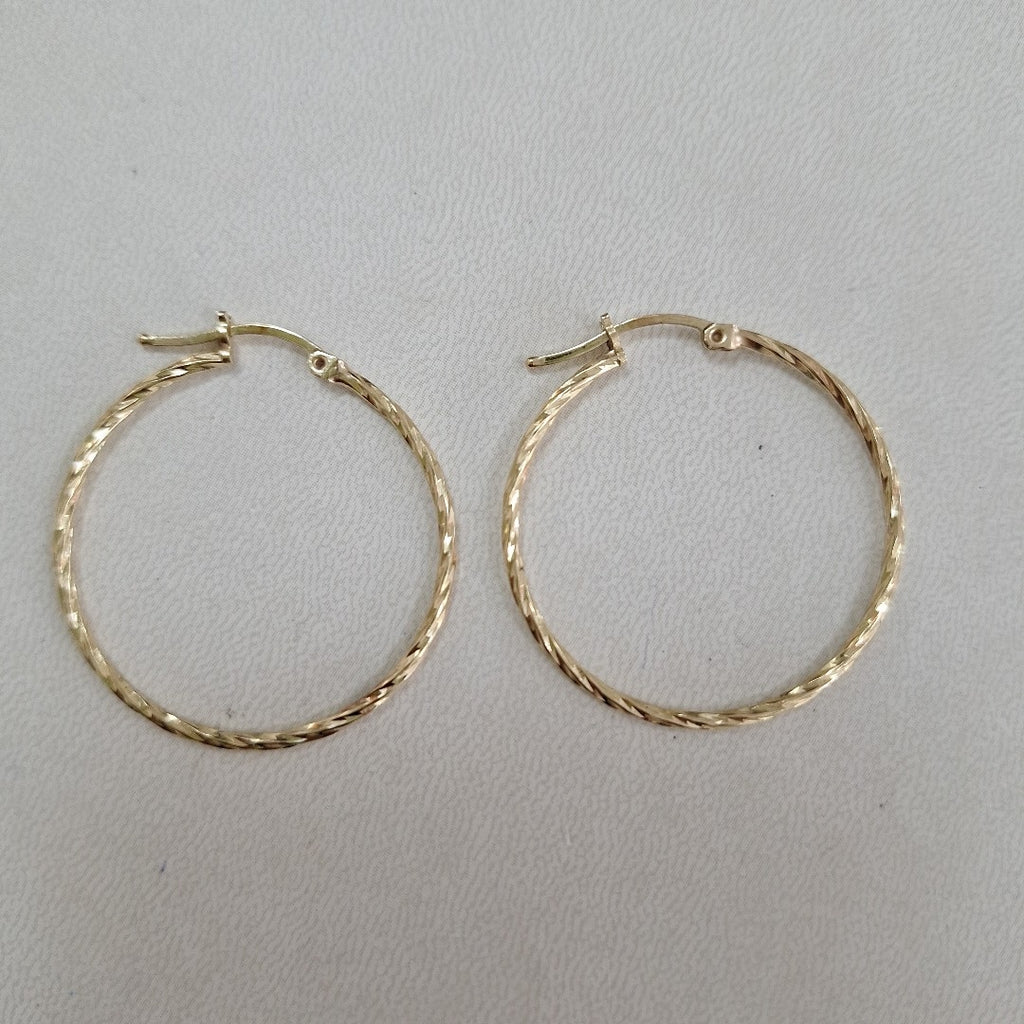 ARRACADAS PAR ORO 10 K 1.9 GRMS (SEMINUEVO)