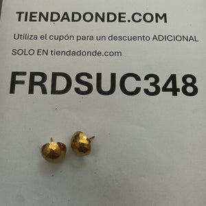 BROQUELES PAR ORO 18 K 2.9 GRMS (SEMINUEVO)