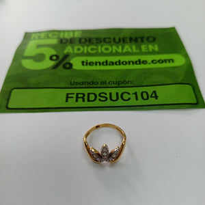 ANILLO ORO 14 K 2,80 GRMS (SEMINUEVO)