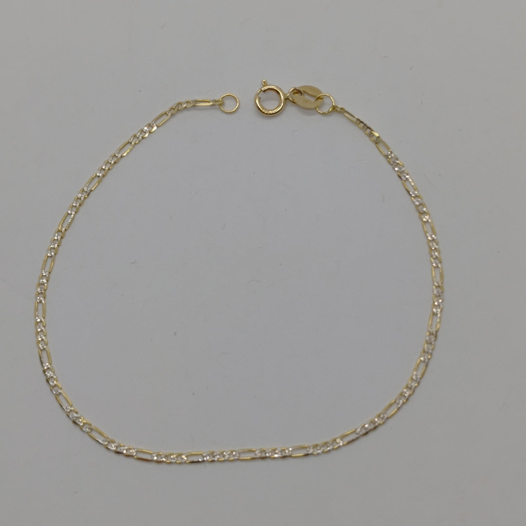 PULSERAS DAMA CARTIER 3 1 DIAMANTADA ORO 14K 0.8 (NUEVO)
