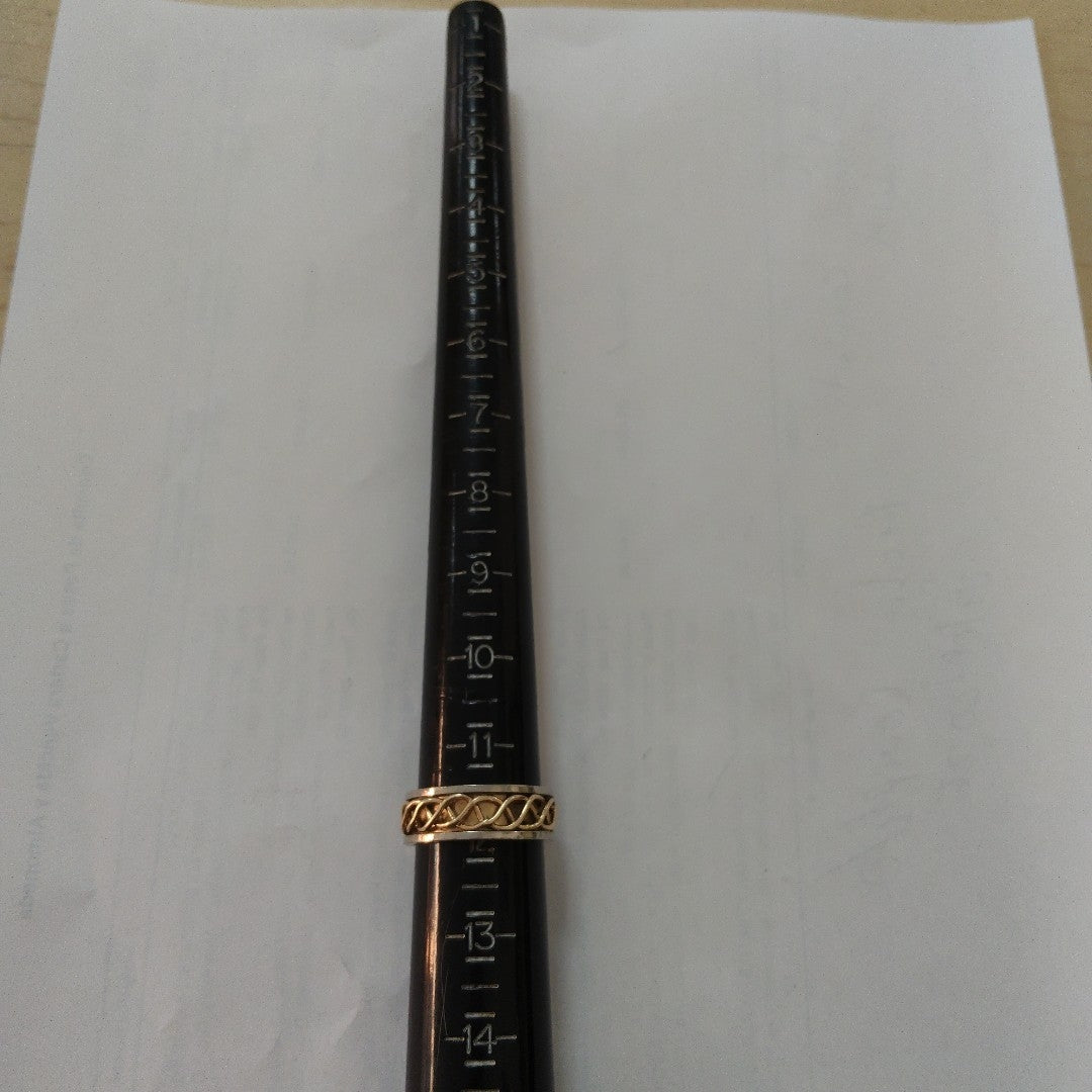 ANILLO ORO 14 K 11 GRMS (SEMINUEVO)