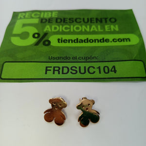 ARETES PAR ORO 14 K 4,40 GRMS (SEMINUEVO)