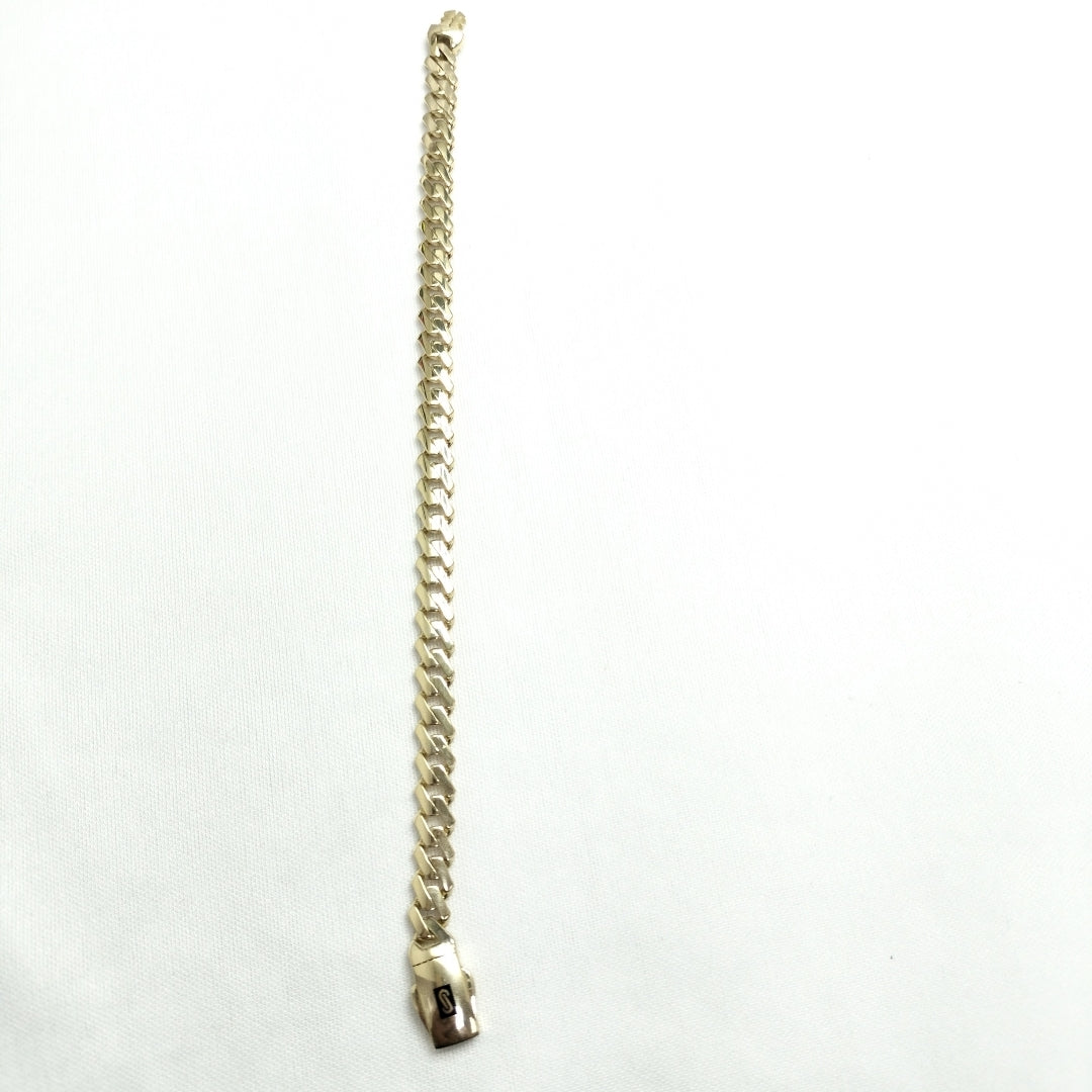 PULSERA MONACO ORO 10K 6.8 (NUEVO)