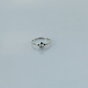 SOLITARIO ORO BLANCO 14 K 1,40 GRMS (SEMINUEVO)